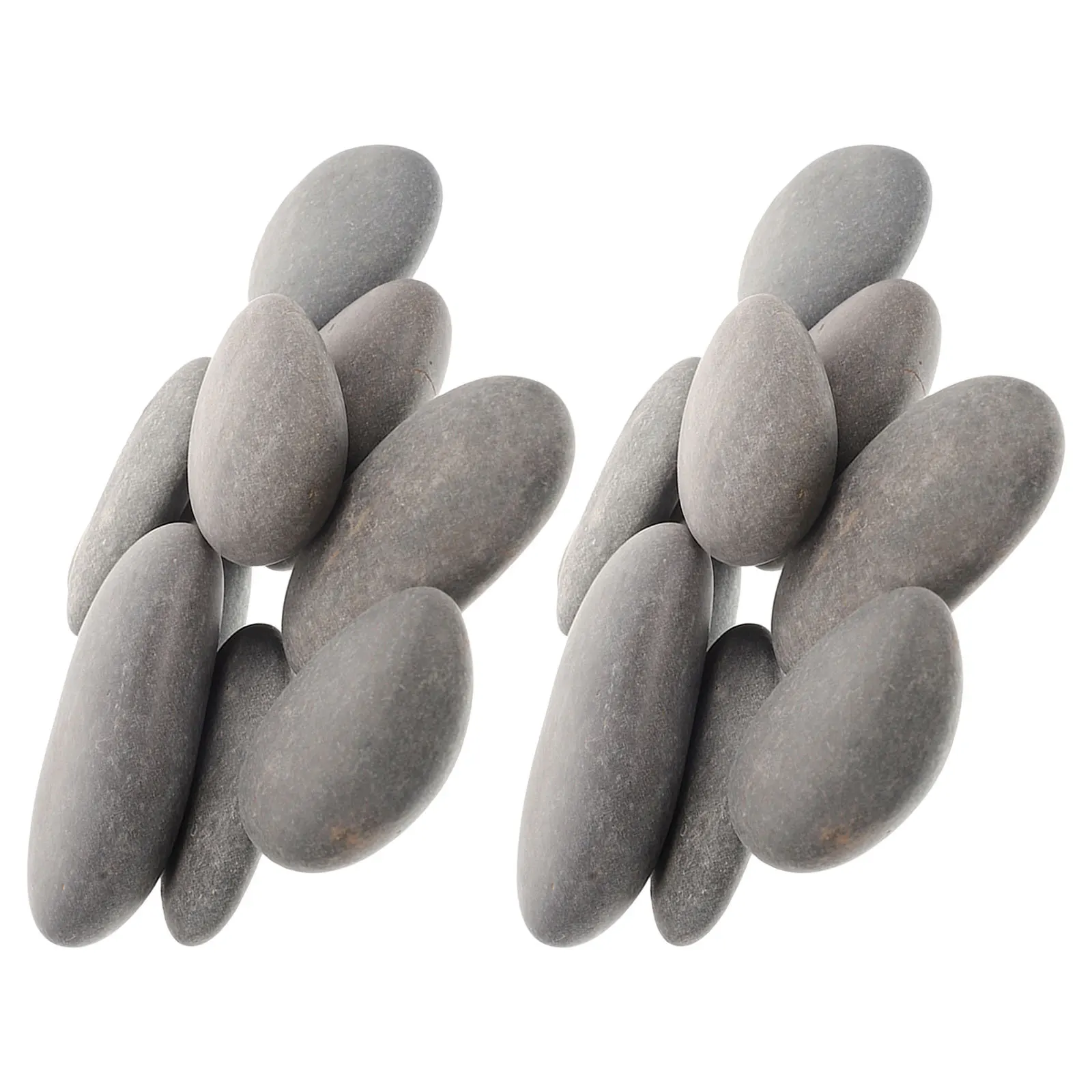 

30Pcs Flat Painting Rocks for Kids Stones Hand Decorated Craft Kits Creative DIY Rock Painting Set