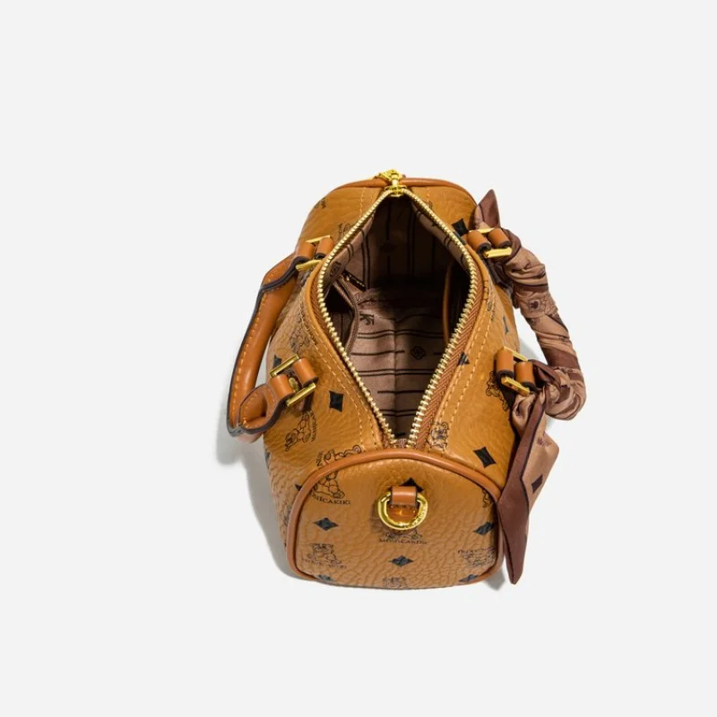 

Минималистичная простая повседневная сумка через плечо с буквенным логотипом и однотонным цветом для женщин, модная мода