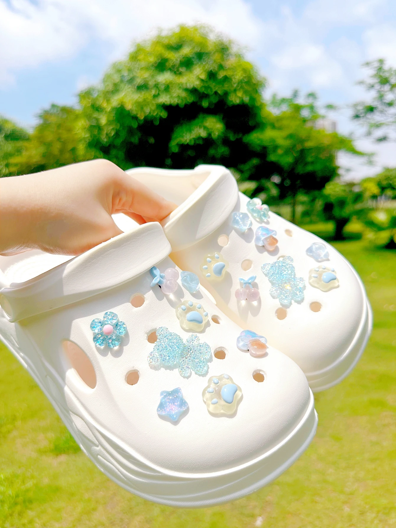 16-piece shoe decoration DIY casual shoe decoration - An interesting and versatile way to personalize your footwear