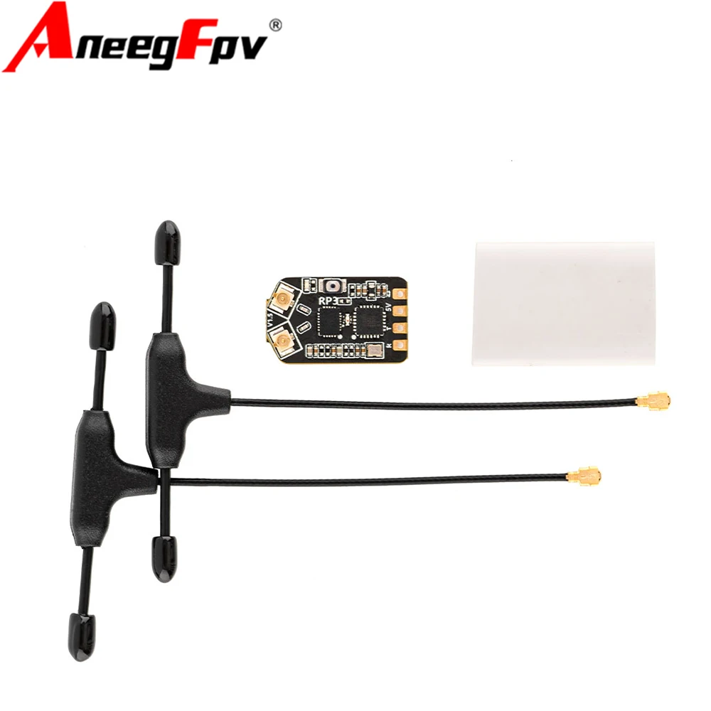 RadioMaster RP3 Diversity ExpressLRS ELRS 2.4GHZ Nano Receiver Dual Antenna for RC Airplane FPV Freestyle Tinywhoop Long Range