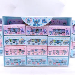 12box/lot Cartoon Disney Stitch Washi Stickers Tape Cute Scrapbooking DIY Diary Decorative Sticker Album Stick Label