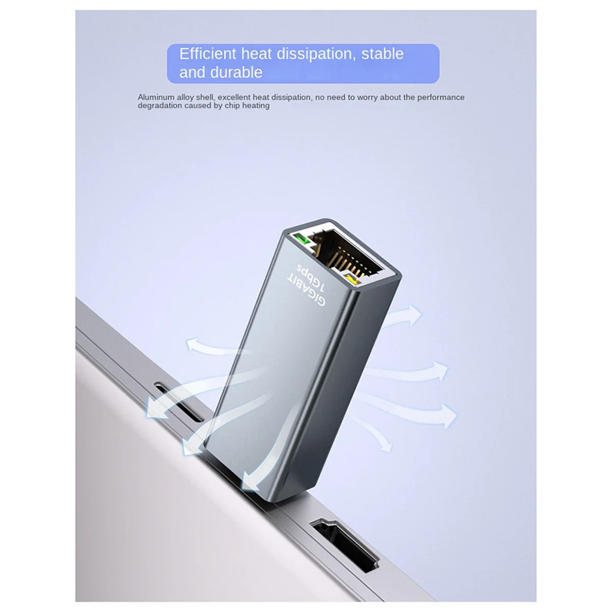 محول RISE USB 3.0 إلى Gigabit Ethernet محول USB إلى RJ45 Ethernet ينطبق على أجهزة الكمبيوتر المحمولة وأجهزة الكمبيوتر المكتبية