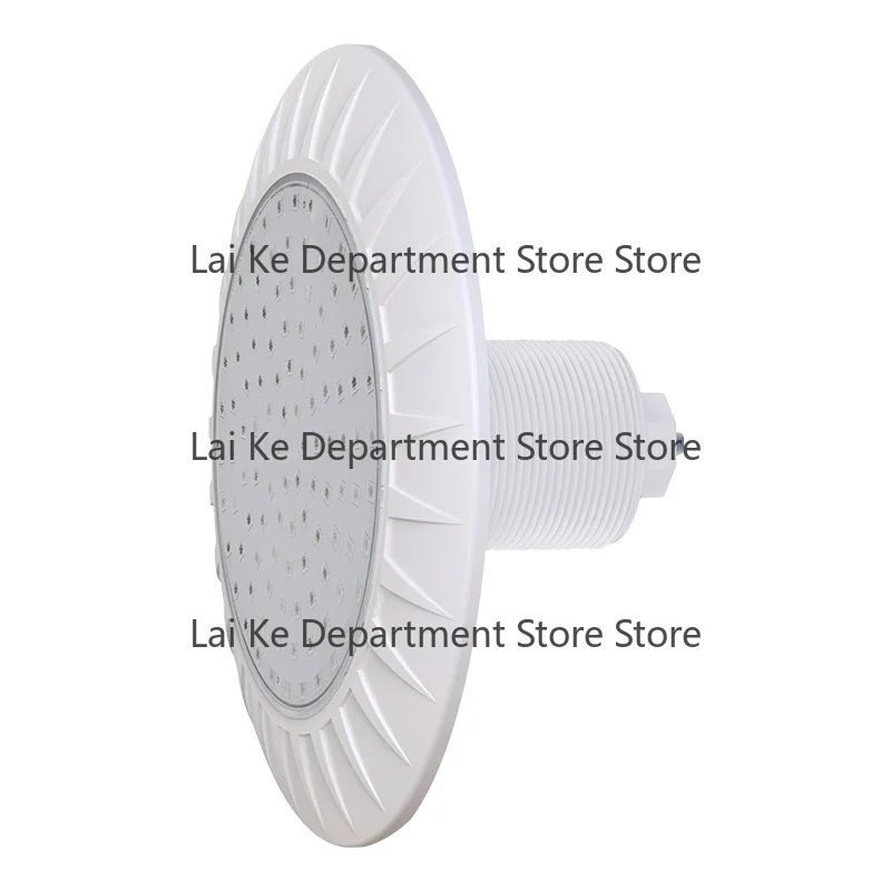 12V Ultra-thin ABS RGB Underwater Pool Light, Full Potting LED Landscape Pool Bottom Light for Concrete Pool