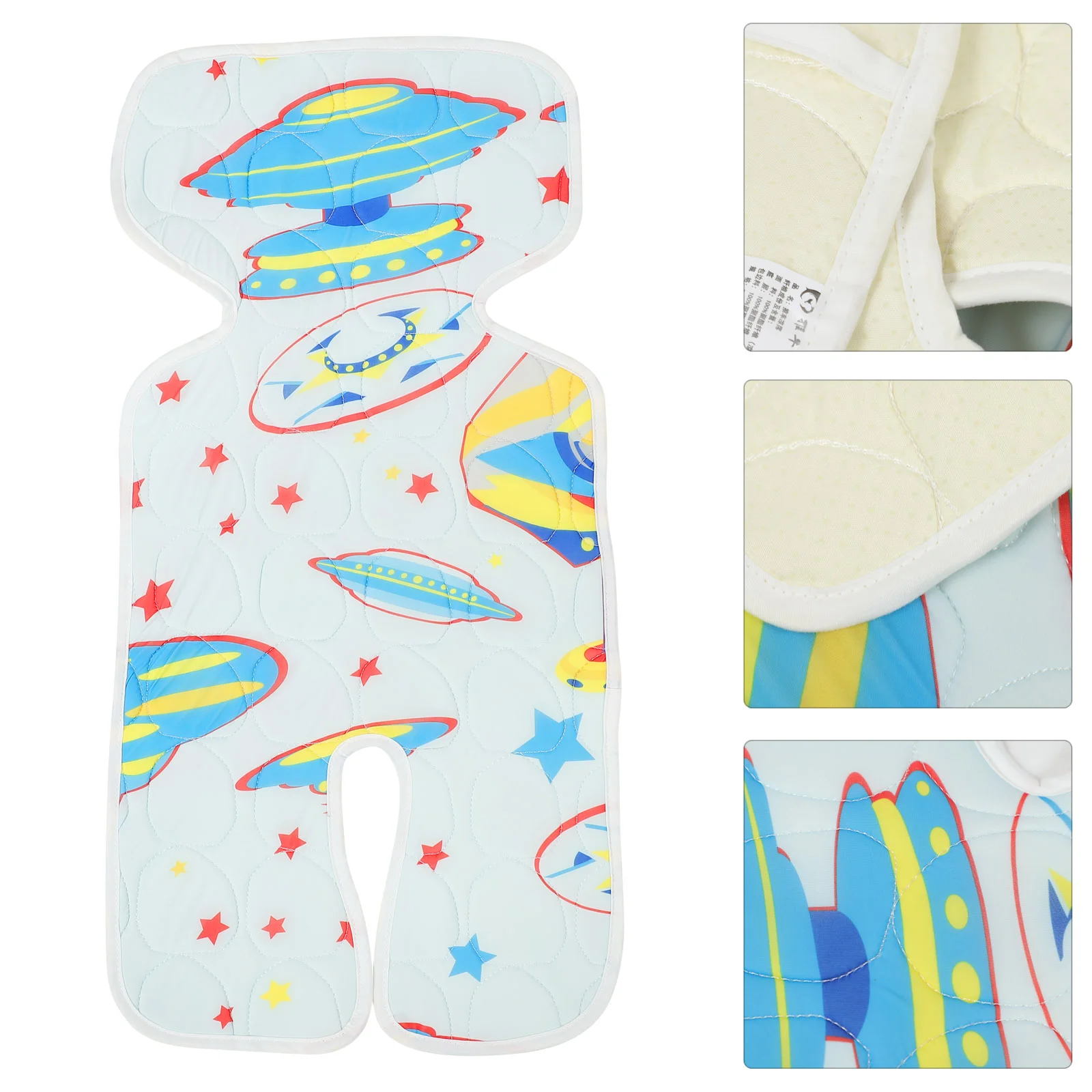 Summer Stroller Mat Liner Seat Cushion Infant Insert Baby Breathable Pad Emulsion Cool Toddler Car