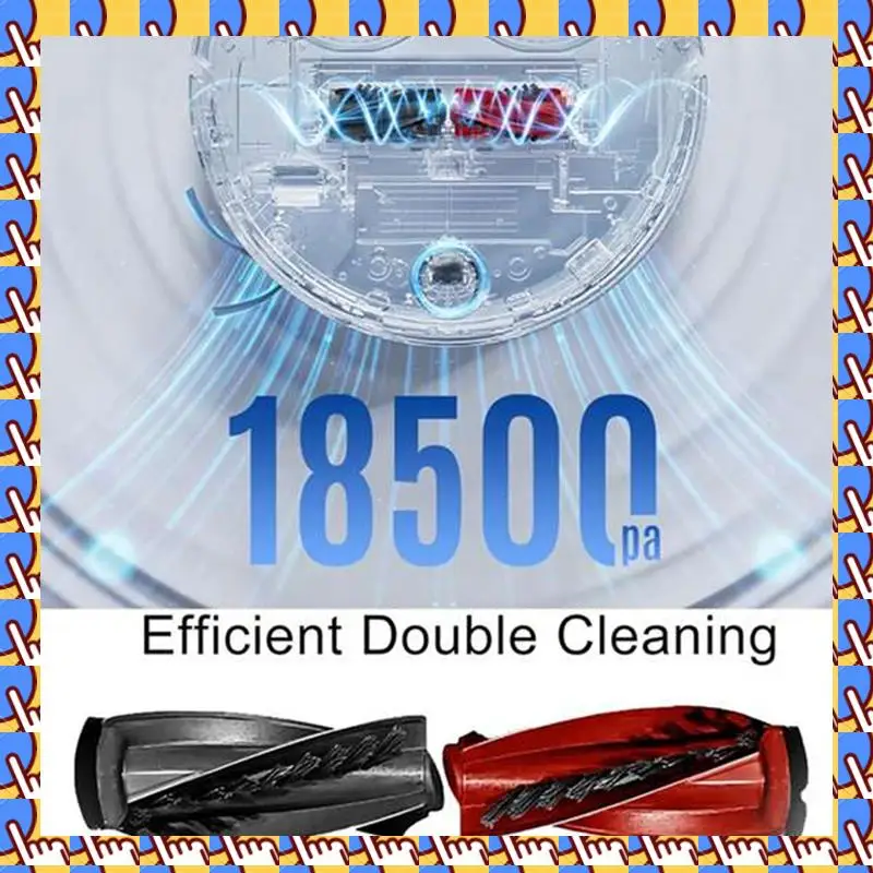 A20M 52PCS Replacement Parts For Roborock Qrevo Curv /P20 Pro Vacuum Attachments Main Side Brushes Dust Bags Mop Pads Filters