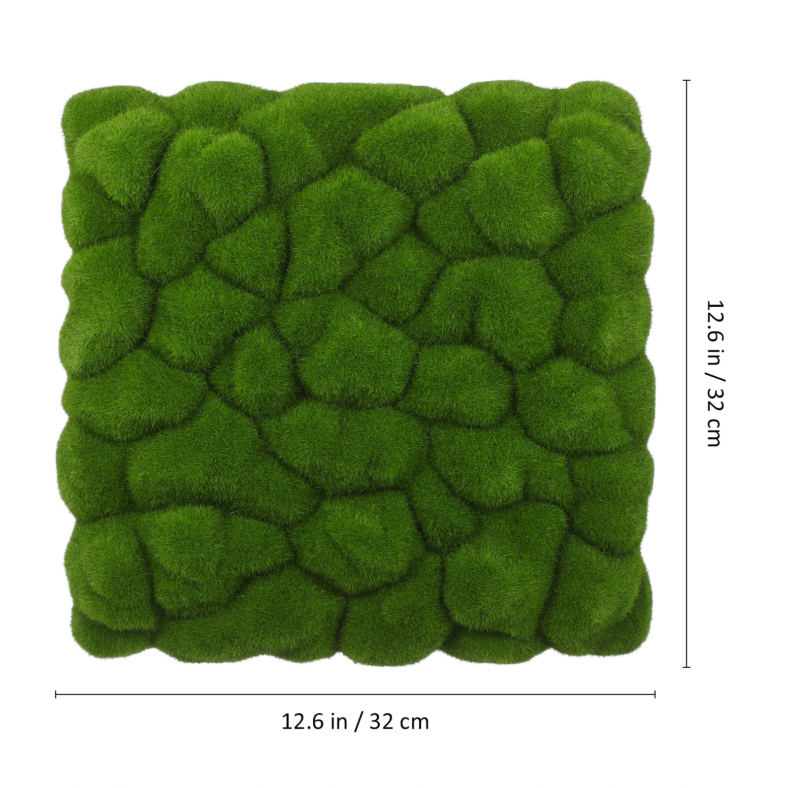 

Simulation Moss Decor Bright Color Fake Moss Wall Pad for DIY Craft Room Bookstore Green Wall Panel Indoor Use