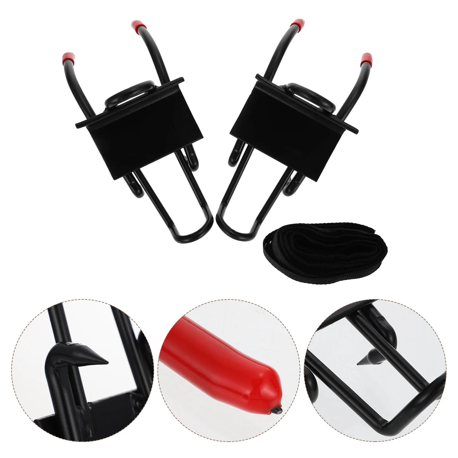 

1 Set Anti-Slip Tree Climbing Spikes Carbon Steel Sharp Grasping Pedals High Altitude Work Outdoor Climbing Tools Hunting Gear