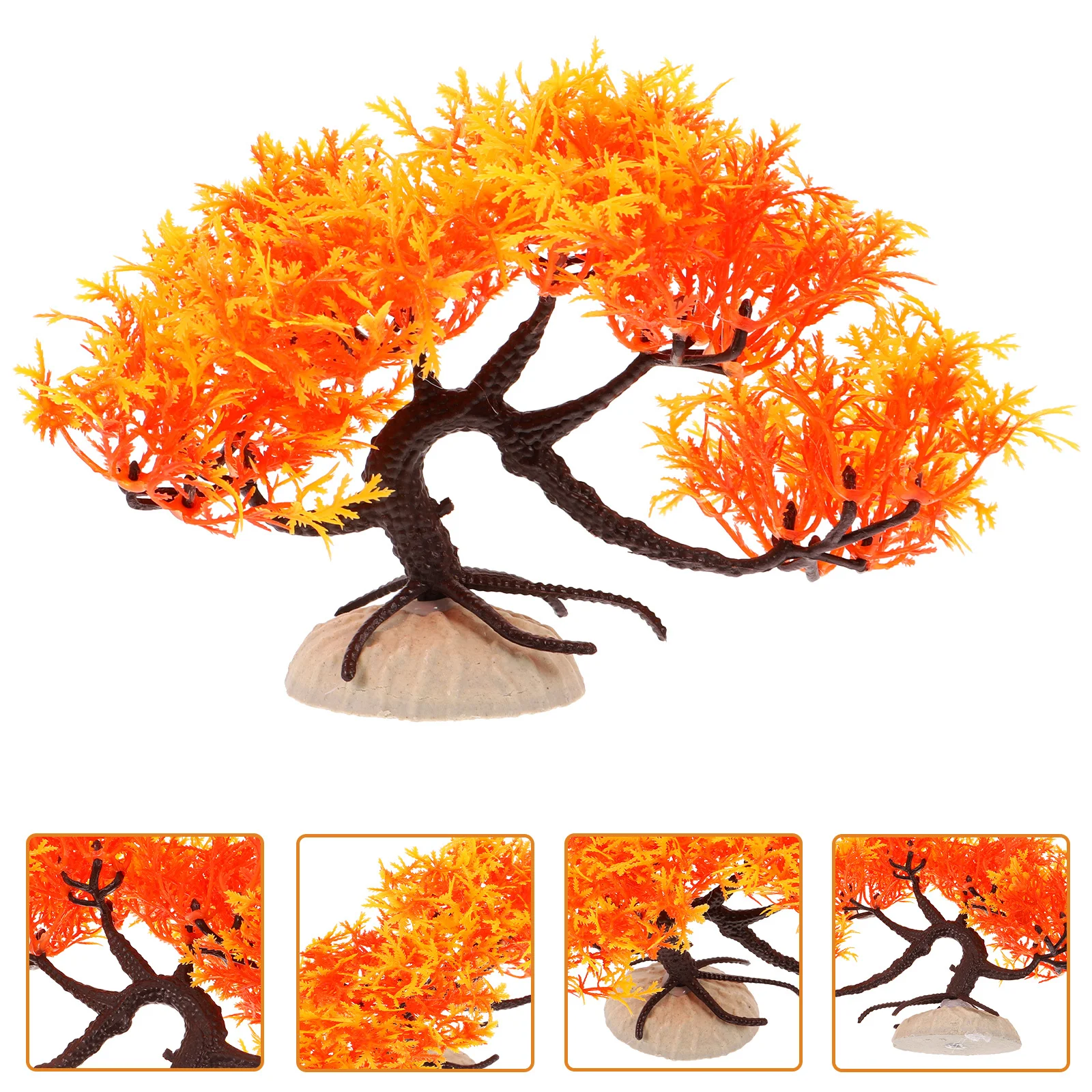 

Artificial Pine Tree Fish Tank Decoration Small Plastic Aquarium Plant Large Realistic Fish Tank Ornament Aquarium Decor