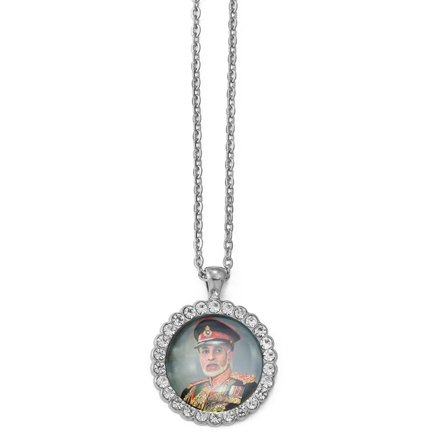 Anniyo Pendant Necklace of Sultan Qaboos Bin Said, Sultan of Oman Jewelry #312506