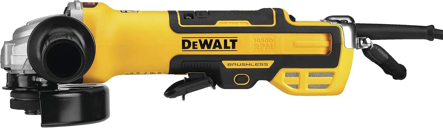 DEWALT Winkelschleifwerkzeug 5 Zoll, variable Geschwindigkeit, Paddelschalter (DWE43214NVS)