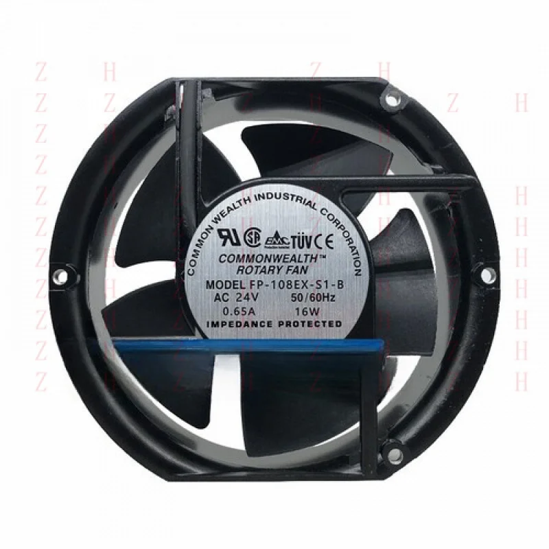 

XXZ для нового 1 шт. FP-108EX-S1-B 16 Вт 17251 24 В 0,65 А охлаждающий вентилятор для шкафа оборудования