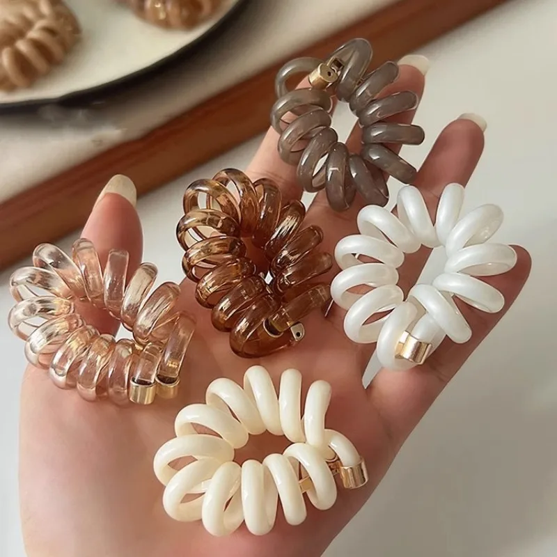 Creative Magic Hair Weaving Artifact Telephone Line Hair Band For Women Girls Elastic Rubber Band Tied Fashion Hair Accessories