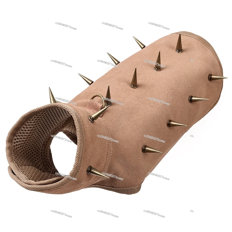 

Small Dog Anti-bite Anti-attack Spiked Rivet Vest Puppy Armor Breathable