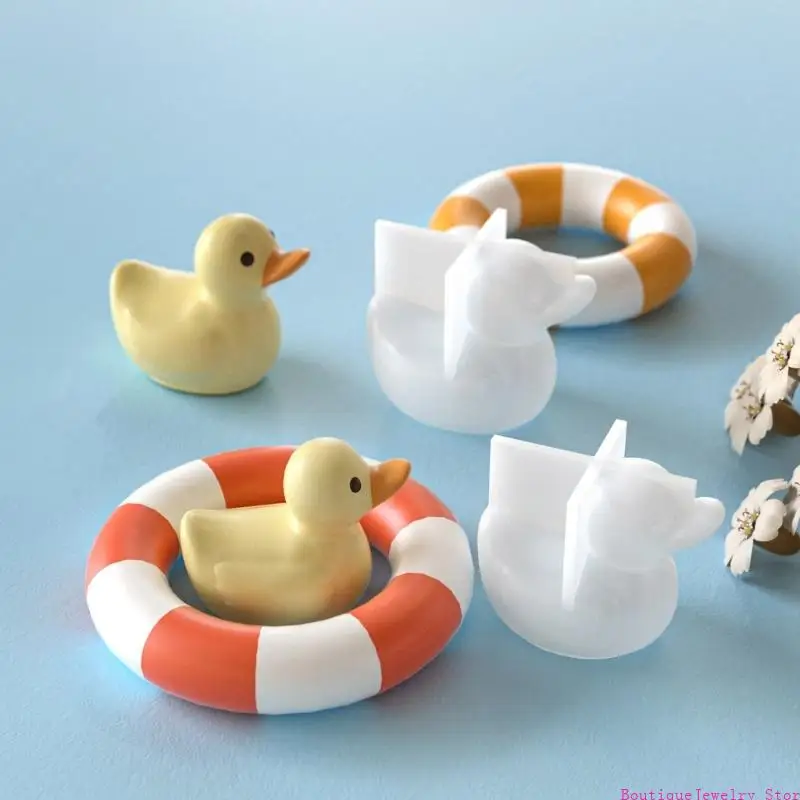 E1PE Flexible Silicone Mould Accessory for Creating Duck Holders Decoration With Resin And Plaster Daily Use