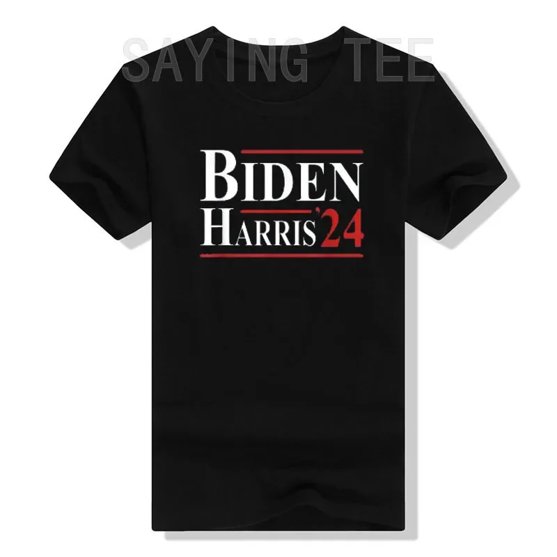 Joe Biden President Kamala Harris 2024 Presidential Election T-Shirt Support Biden-Harris-2024 Re-election Patriotic Tee Tops