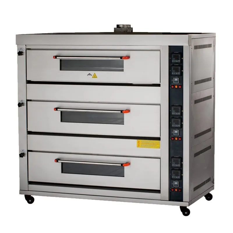 Industrial Gas Bakery Machine for Bread Baking Bake Equipment Commercial High Efficiency Custom