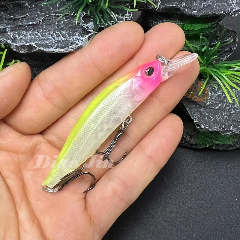 Suspending Minnow Fish Bait Rozante 63SP Jerkbait 63mm 5g TROUT BASS Lure Saltwater Twitch Jerk Retrieve Artificial Hard Baits