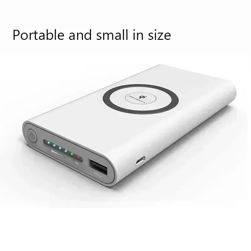 Mobile phone external battery 200000 mAh high-capacity wireless power bank bidirectional fast charging portable charger C-type