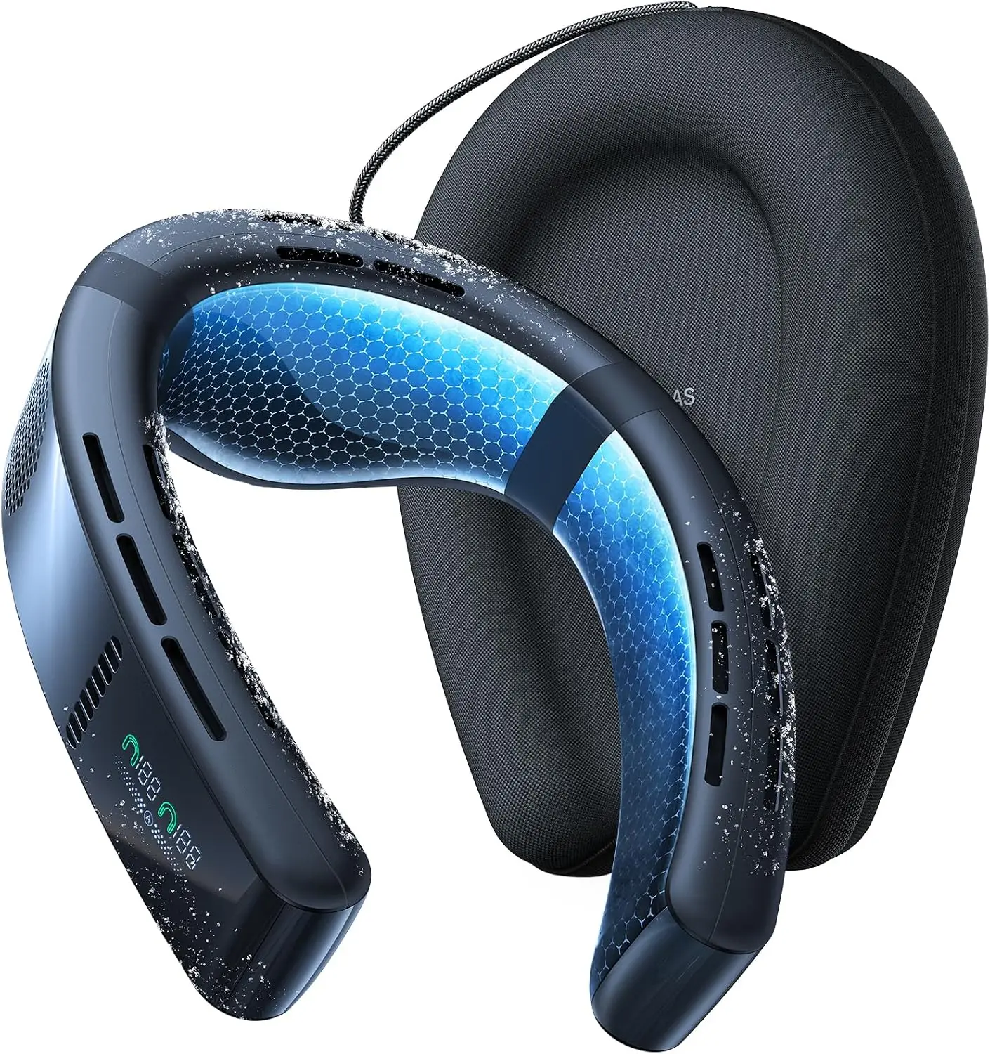 COOLiFY 2025 Cyber AI Neck Air Conditioner, Ultimate Cooling | Neck Fan No.1 Coolest & Max Cooling Are Neck Fans that Blow Cold