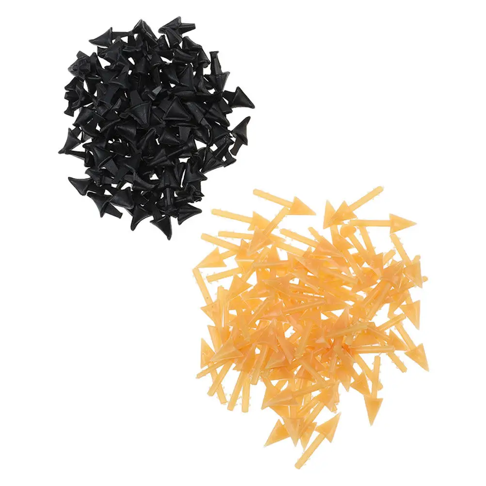 

300 шт. пластиковых вставок для клювов домашней птицы (кур), точная подгонка, для рукоделия и проектов по изготовлению аксессуаров для домашних животных