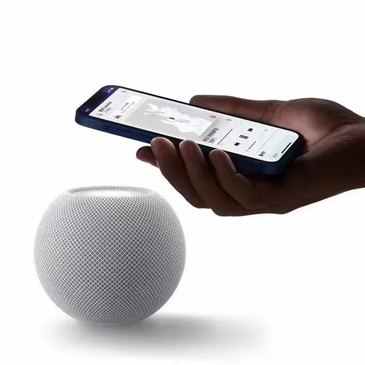 Altavoz portátil redondo Bluetooth 5,0, bajo consumo de energía, transmisión de señal estable, sonido estéreo HD