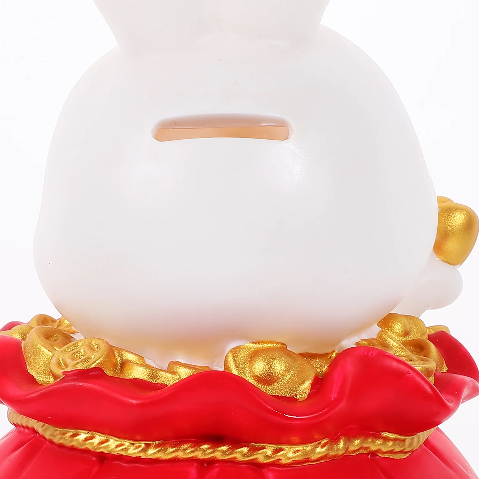 Creative Bunny Piggy Bank Reusable Coin Saving Jar for Kids Adorable Rabbit Shape Desktop Ornament Money Storage Solution