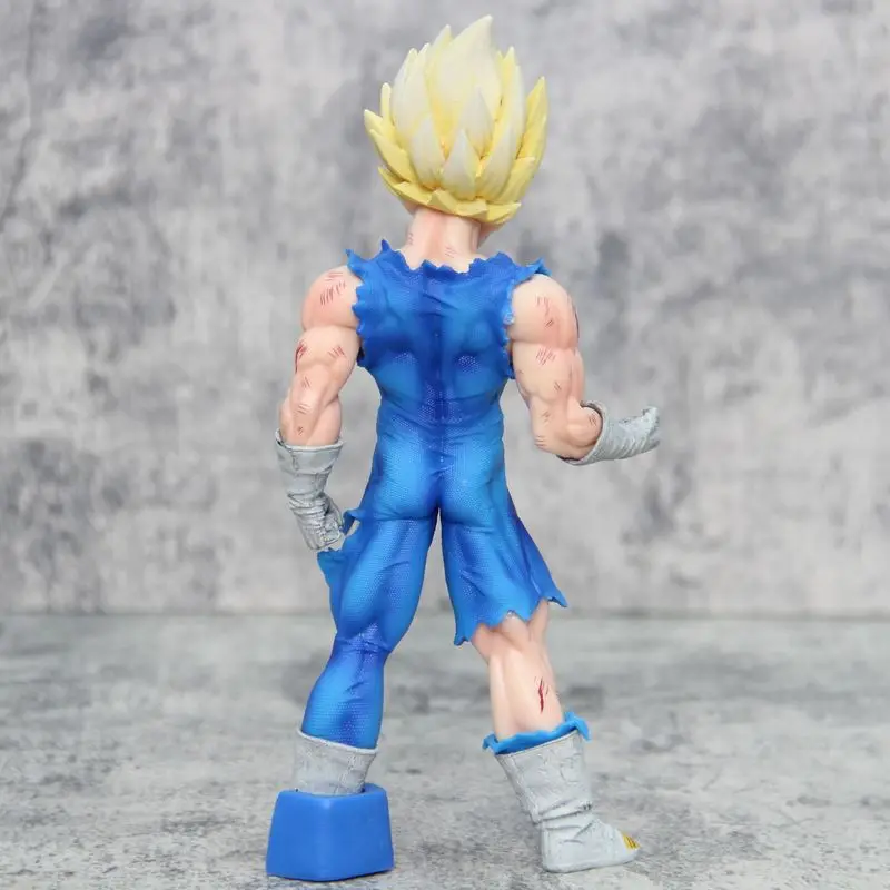 Dragon Ball Z Majin Vegeta Figuras Anime DBZ Super Saiyan Action Figure Toys 20cm Collection Model Gift for Children Ornaments