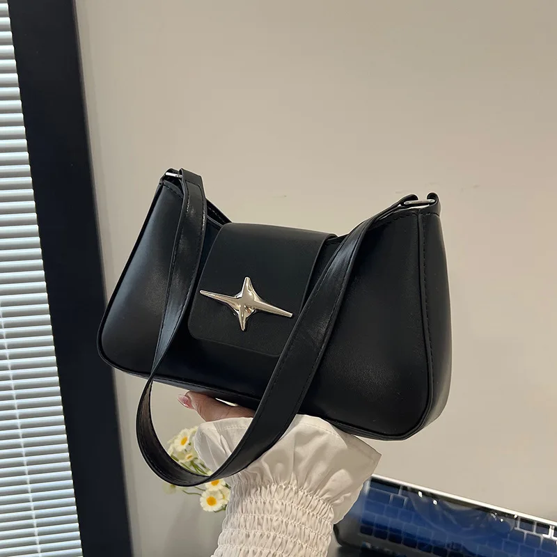 

Летняя новая интернет-сумка с известной текстурой подмышки, женская сумка, нишевый дизайн, модная сумка с пряжкой на одно плечо, диагональная сумка через плечо