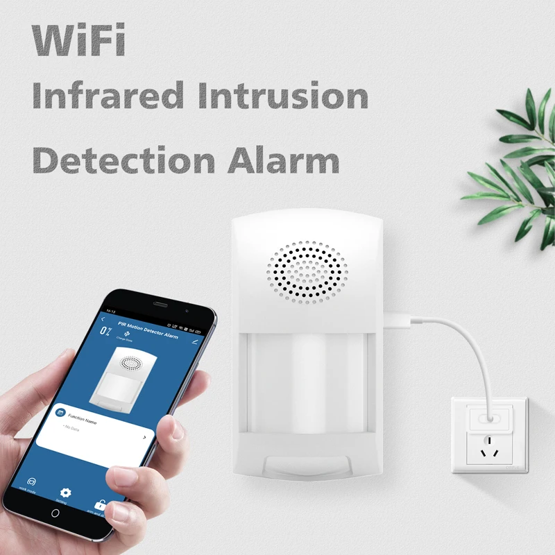 Tuya WiFi PIR Infrared Detector Smart Home Human Motion Sensor 25kg Pet Immune Security Protection Alarm APP Remote Control