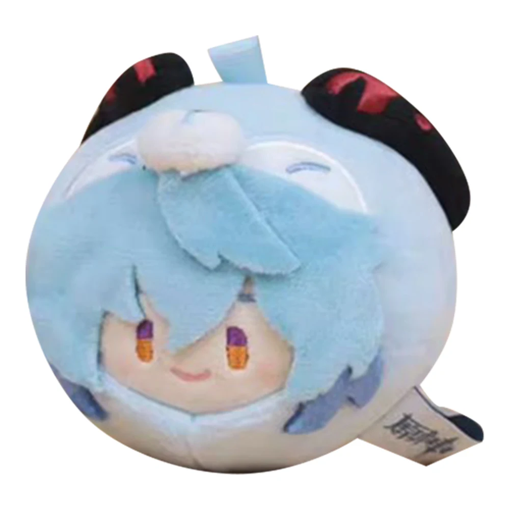 Genshin – jouets en peluche Yae Miko Cosplay, jouets de dessin animé Diluc Ganyu Tartaglia Thoma, mascotte douce, cadeaux d'anniversaire et de noël 10CM