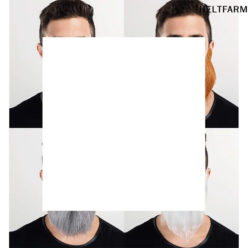 Barba falsa vestir-se com corda elástica cabelo facial cosplay bigode falso para desempenho de palco feriado masquerade festivo