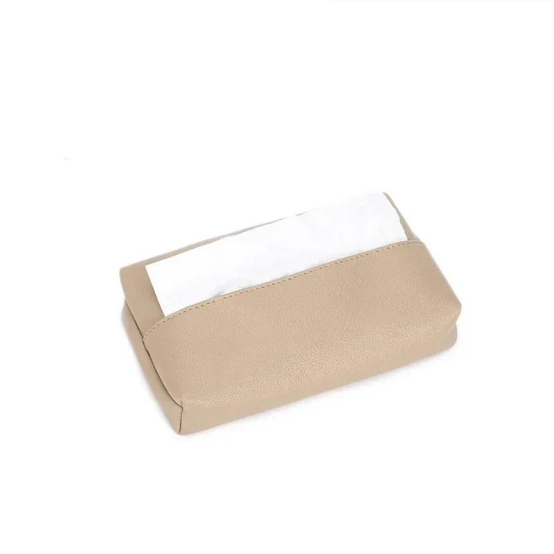 Tissue Box Light Luxury Living Room Creative Nordic ins Wind Rectangular Storage Car PU Leather Pumping Paper Box