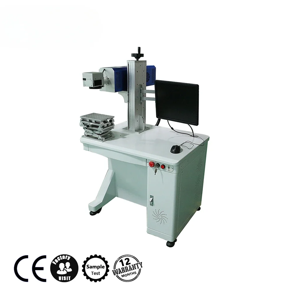 Digitale Galvo-codering Co2-lasermarkeermachine voor het coderen van barcode Kunststoffen Textiel Hout