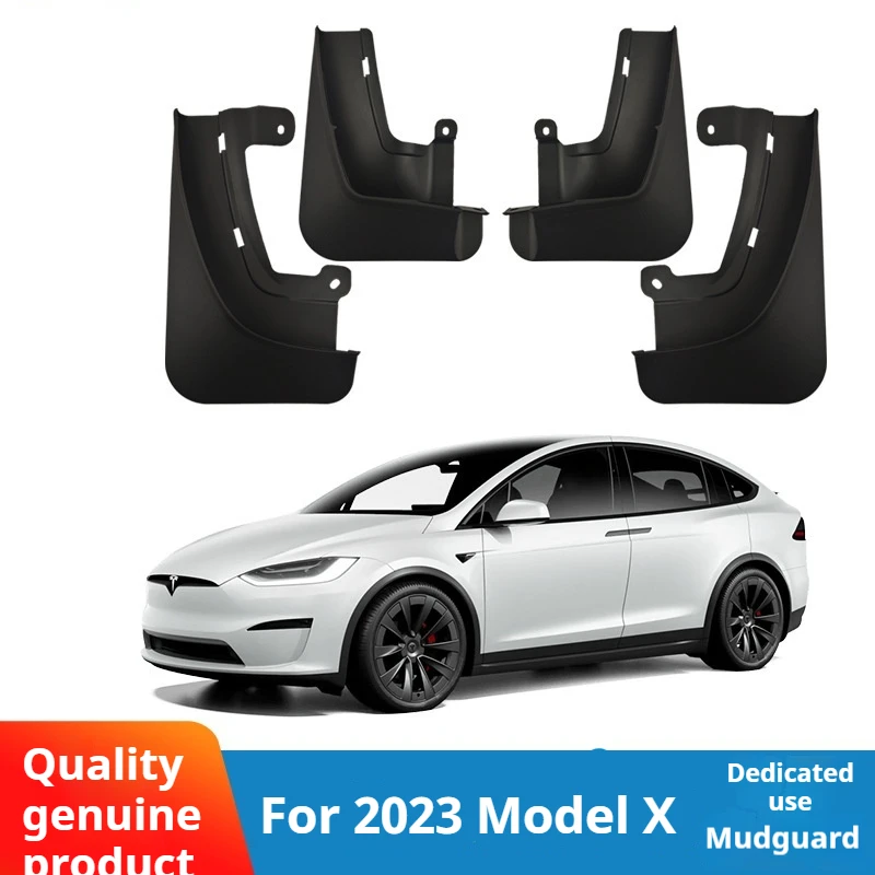 For Tesla Mdoel X 2023 car-specific no-punch fender modification car accessories fender flares
