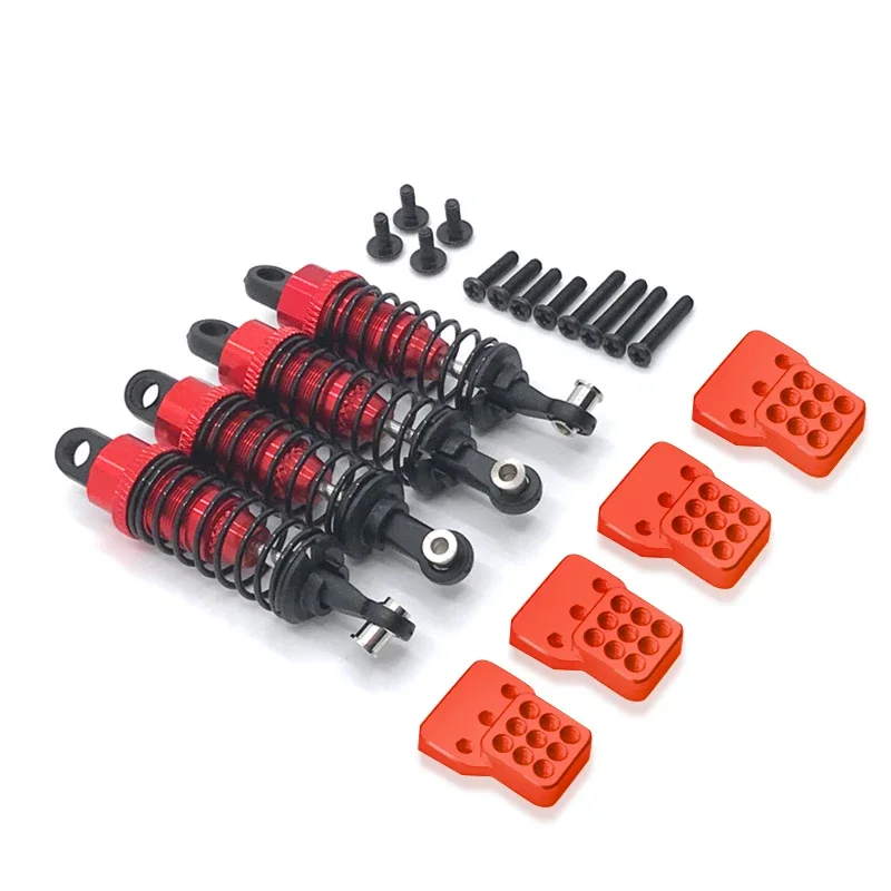 

4 pcs/set Oil filled type Shock absorber for 1/16 1/12 WPL MN Henglong C14 C24 MN D90 D91 4x4 pick-up truck crawler hopup Upgrad