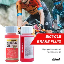 1/2/3 Pcs 60Ml Bicycle Brake Fluid Mineral Oil System Fluid Cycling Mountain Bikes for Bike Accessorie Oil Injector
