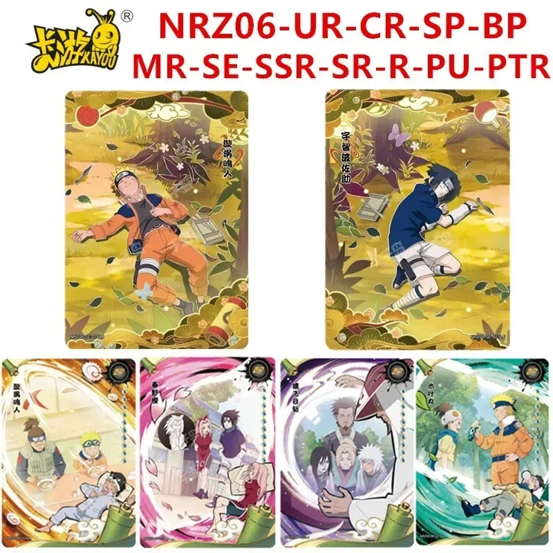 2024 Latest Naruto KAYOU T4W6 NR-RD-006 CR PR SE SP BP PU MR UR PR Rare Card Children's Toys Gifts Birthday present