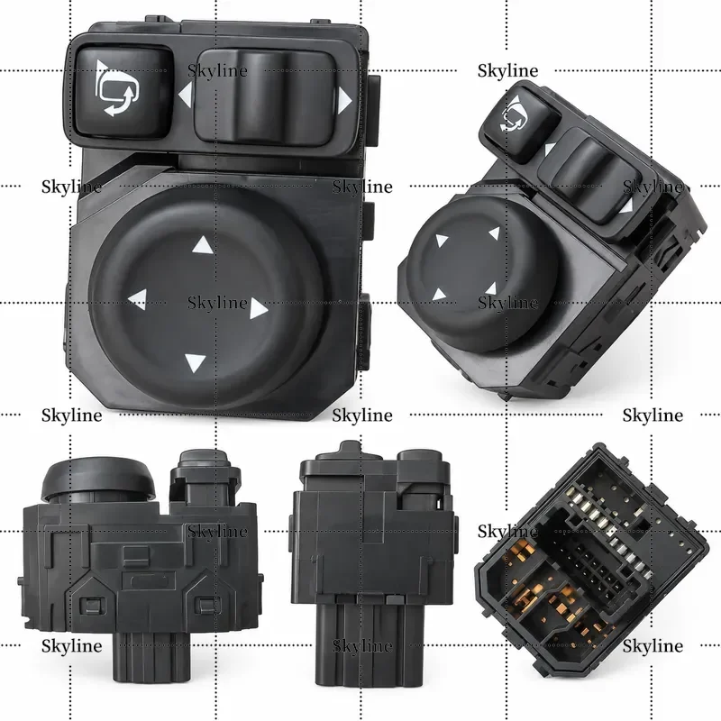 Car Electric Side Mirror Adjustment Switch Button 255704346R For Renault Koleos Kadjar