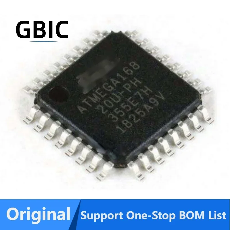 

5-10 Pcs ATMEGA168-20AU ATMEGA16820U ATMEGA48V-10AU ATMEGA48V10AU QFP32 ATMEGA324PB-AU MEGA324PBAU QFP44