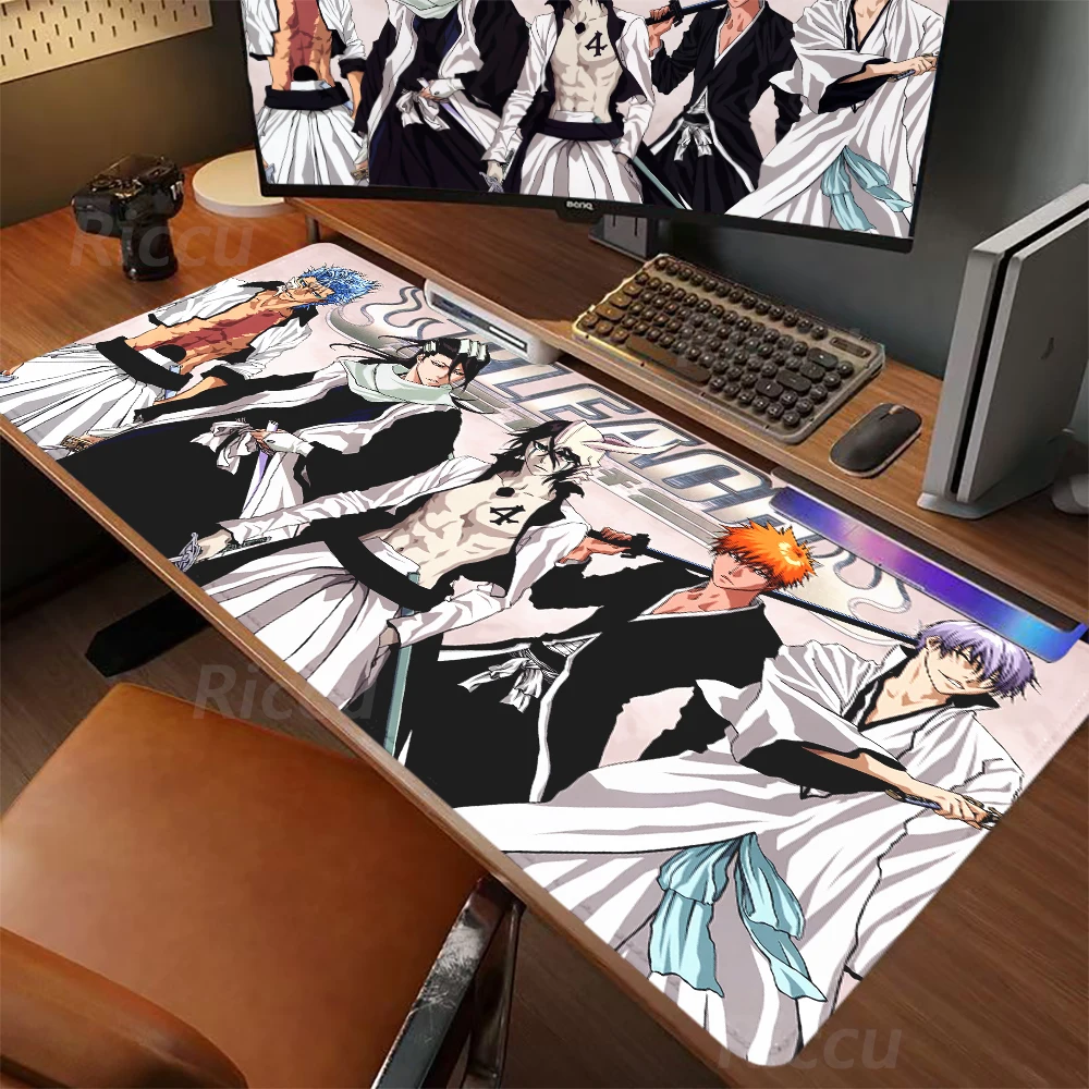 Many people like it Bleach Anime Mouse Pad Gaming Creative Desk Keyboard Personalized Mouse Pad Large game accessories Mouse Pad