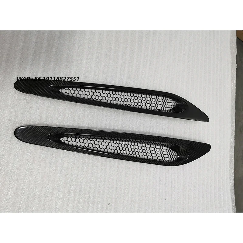 

Dry Carbon Fiber Car Accessories Bonnet Hood Vents for Mclaren 720S 2015-2018 Carbon Hood Trim