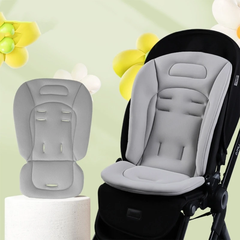 Breathable Thick Winter Baby Stroller Seat Cushion Boy Girl Cart Universal Mattress Pushchair Safety Seat Liner Pad Accessories