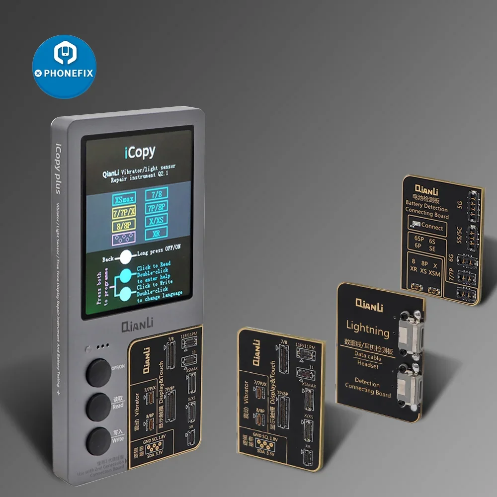 Imagem -06 - Qianli-eeprom Programmer Battery Testing Board Heatconjunto Plate Iphone 1114 Pro Max Além de 2.2 Lcd Reparo do Telefone Móvel