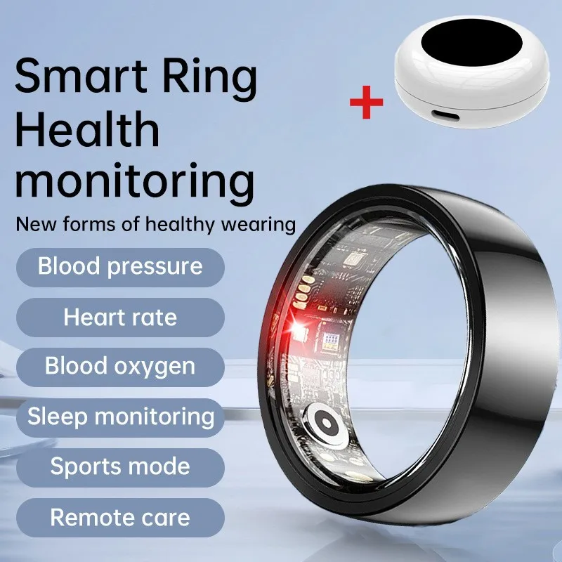 

Керамическое умное кольцо для мониторинга здоровья Xiaomi, мониторинг сердечного ритма сна, спортивный трекер IP68, водонепроницаемые кольца для мужчин и женщин