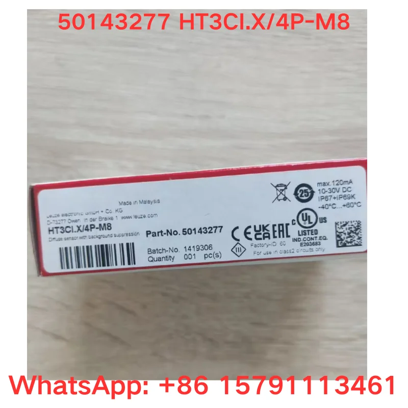 

Brand new original sensor 50143277 HT3CI X/4P-M8 Fast Shipping