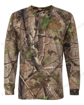 Mens Eagle Pass Hunting Camo Long Sleeve T-shirt Camouflage 3D Print Tshirt Men Women Fashion Sports Tops Tees Men Clothing Camp