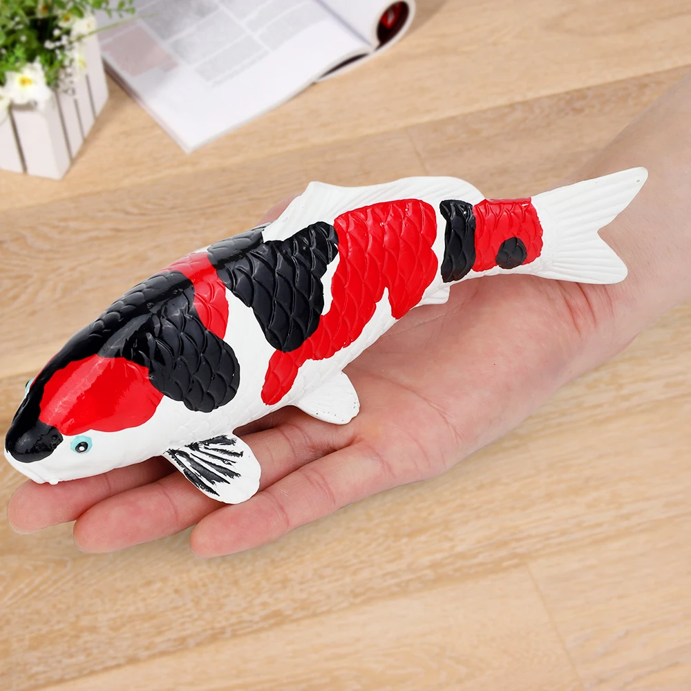 Carp Model Large Size Biomimetic Carp Home Decoration Ornaments Resin Crafts Fish Tank Aquarium Decoration Freshwater Fish Model