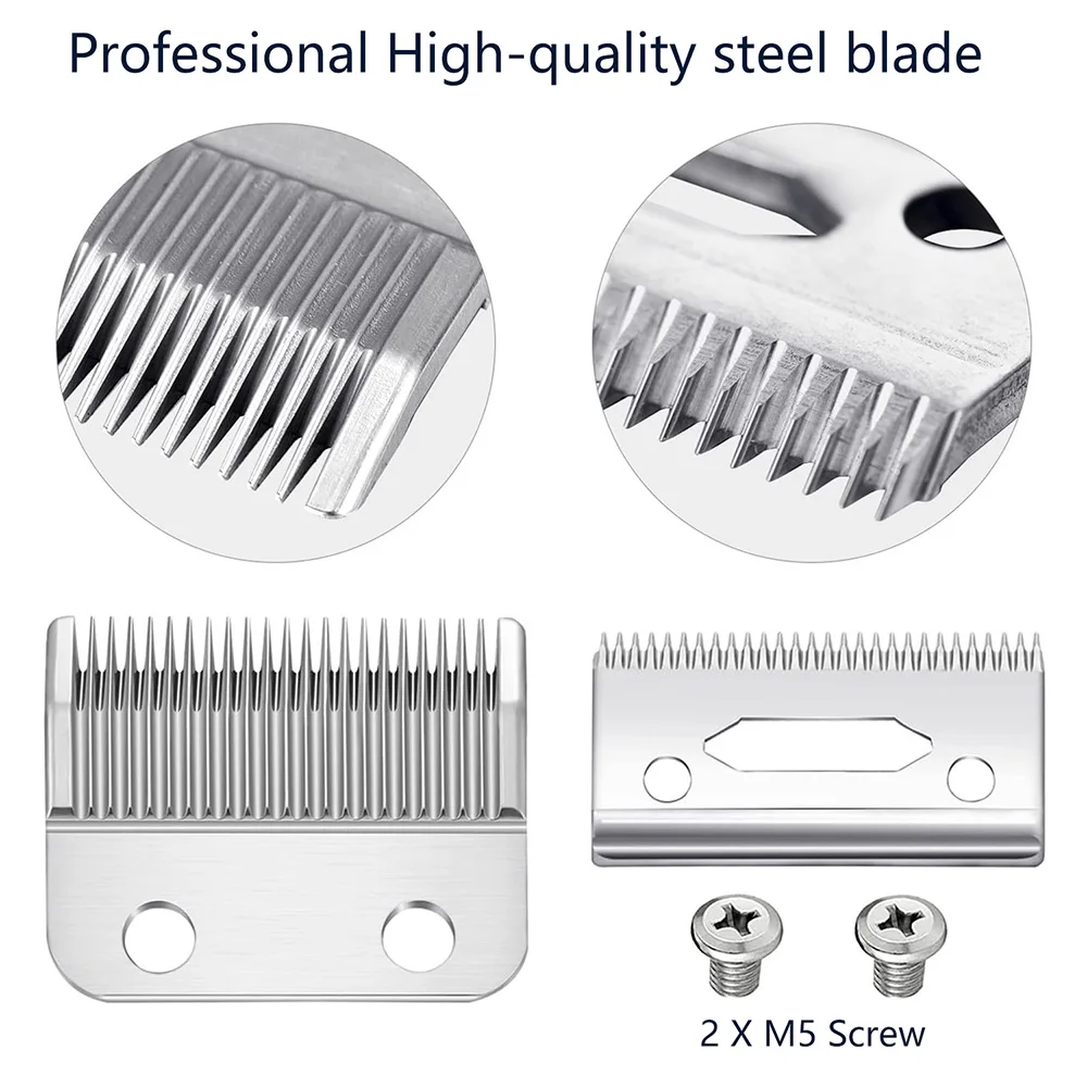 45mm Wide Large Professional Barber Hair Clipper Blade for WAHL & Andis Super Taper Replacement General Blade Set Drop Shipping