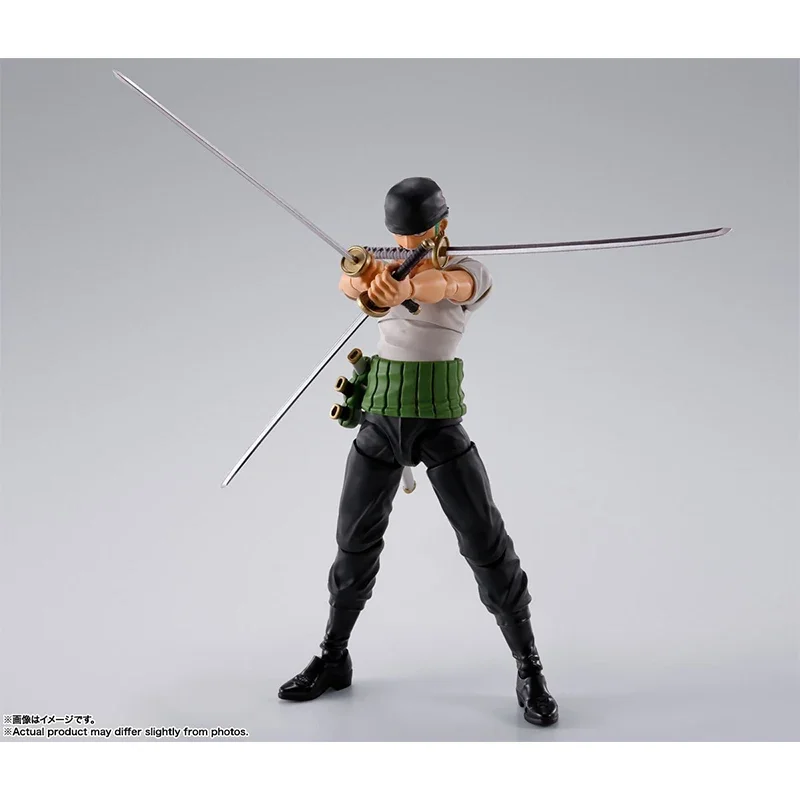 오리지널 박스 SHF Roronoa Zoro Romance Dawn 애니메이션 액션 피규어 모델 키트 장난감 선물 원피스