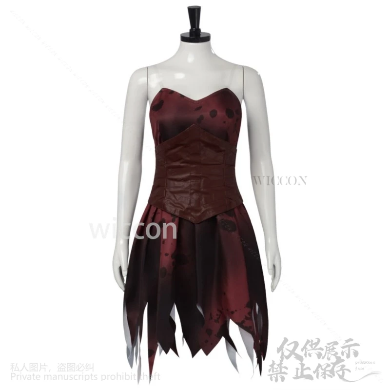 Halloween Anime Princess Elodie Cosplay Costume para Mulheres, Saia, Lolita, Fêmea, Natal, Fato de Carnaval, Peruca, Filme de Halloween, 2024